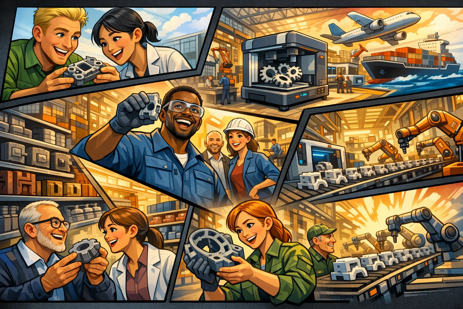 Fra prototype til produktion – hvorfor selve 3D print skal tænkes ind i forsyningskæden