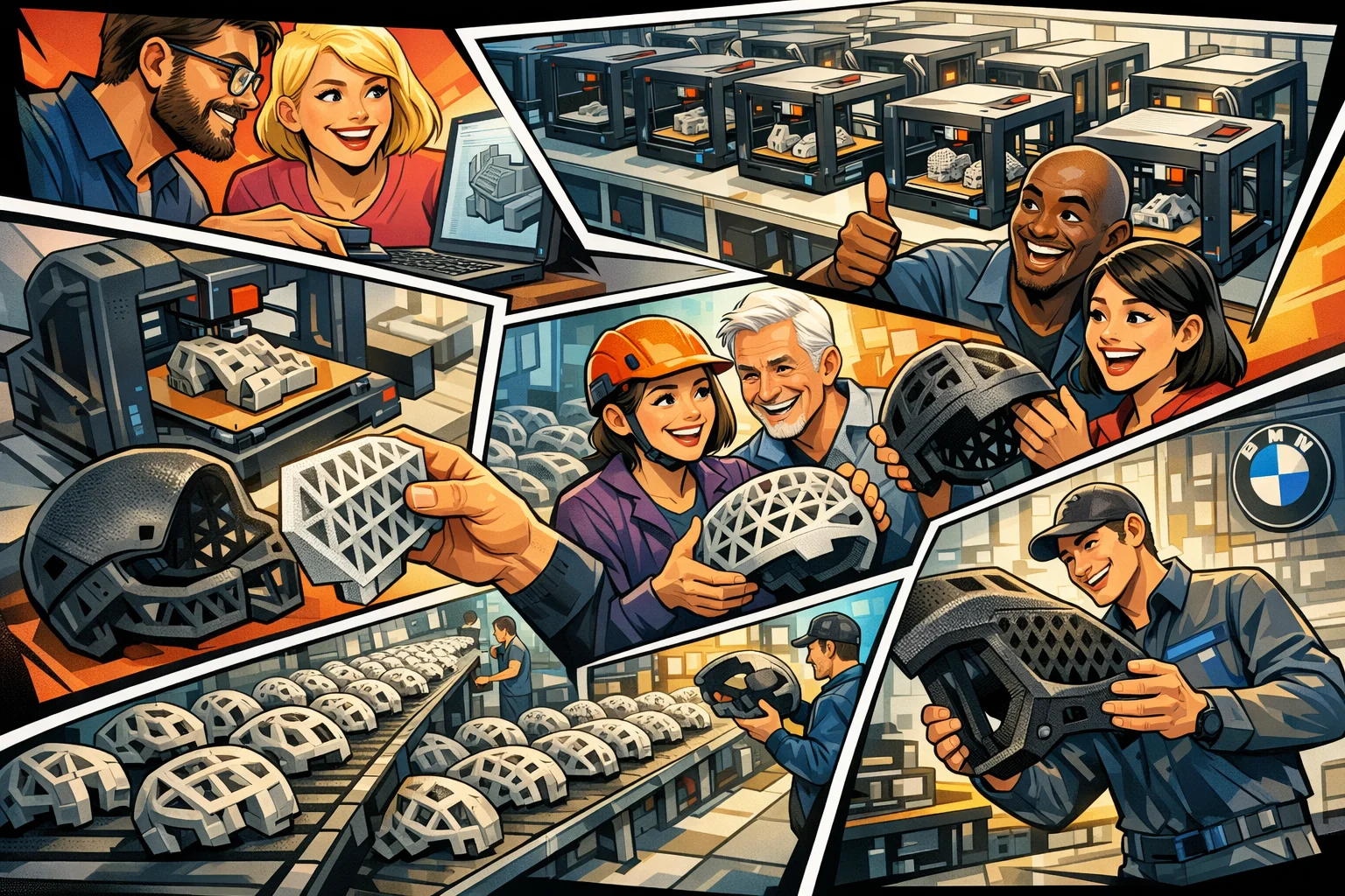 Fra prototyper til industriel slutproduktion med 3D print