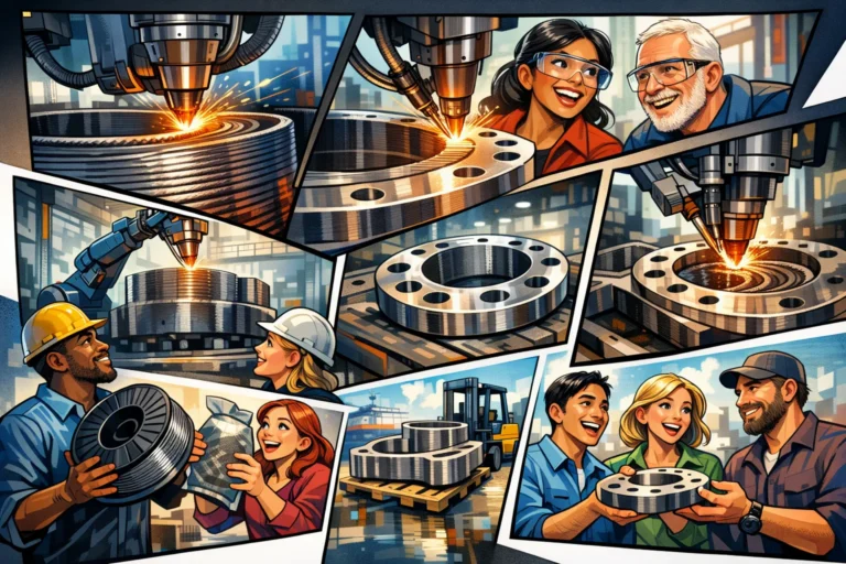 Industriel 3D print af store metalkomponenter med wire-DED teknologi i Danmark – reduktion af 3D print tid og optimeret produktion gennem lokal 3D print service