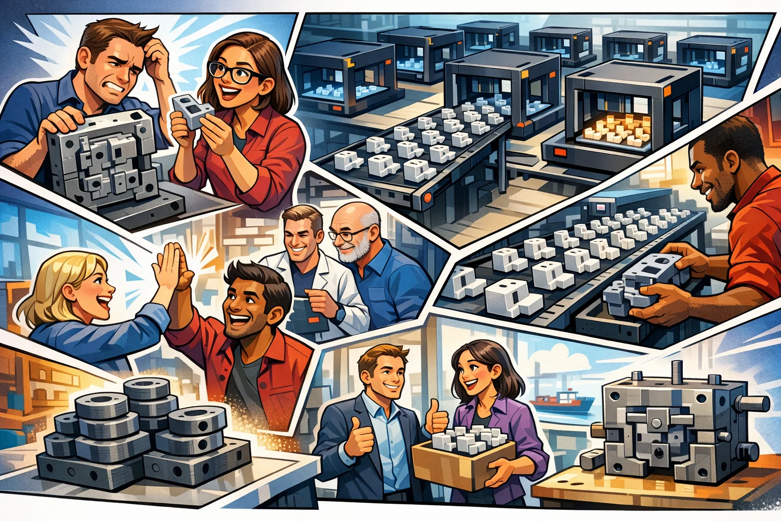 Fra prototype til serieproduktion med industriel 3D print