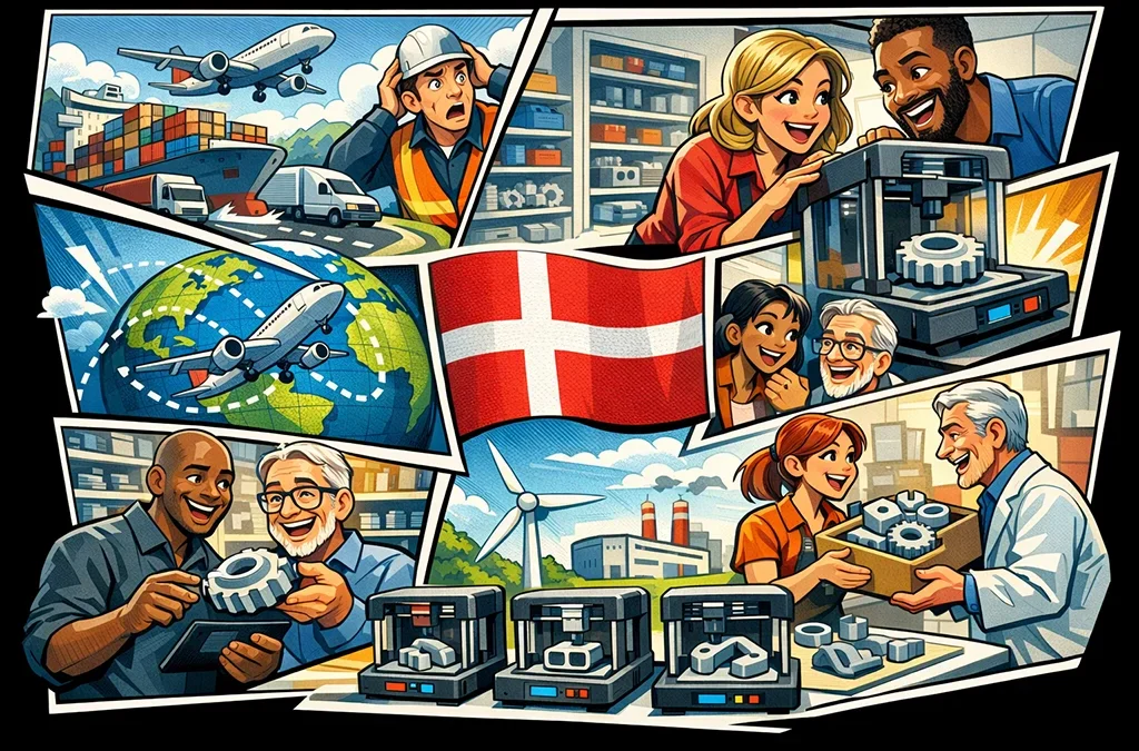 Fra global forsyning til lokal produktion: optimering af din supply chain